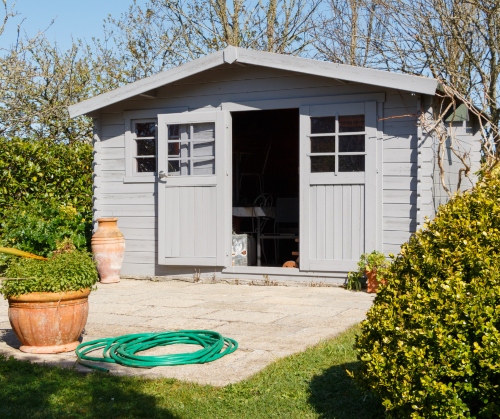 how to get power to your shed